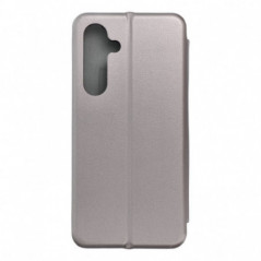 Samsung Galaxy S24 FE Portefeuilles Book Elegance Élégant  Gris