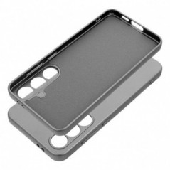 Samsung Galaxy S24 FE Coque Metallic Gris