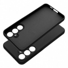 Samsung Galaxy S24 FE Coque Silicone Élégant  Noir