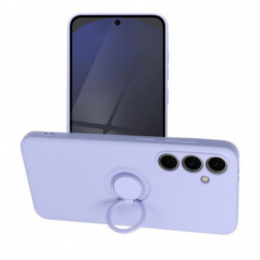 Samsung Galaxy S24 FE Coque Silicone ring Violet (Violet)