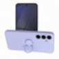 Samsung Galaxy S24 FE Coque Silicone ring Violet (Violet)