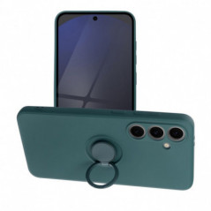 Samsung Galaxy S24 FE Coque Silicone ring Vert