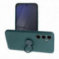 Samsung Galaxy S24 FE Coque Silicone ring Vert