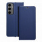 Samsung Galaxy S24 FE Portefeuilles LUNA Book Carbon Fibre de carbone, Élégant  Bleu
