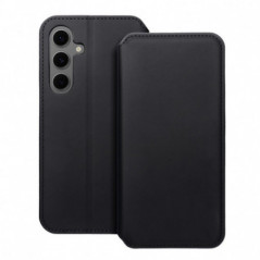 Samsung Galaxy S24 FE Portefeuilles Dual Pocket book Noir