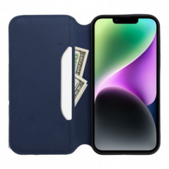 Samsung Galaxy S24 FE Portefeuilles Dual Pocket book Marine