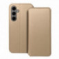 Samsung Galaxy S24 FE Portefeuilles Dual Pocket book Or