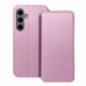 Samsung Galaxy S24 FE Portefeuilles Dual Pocket book Rose clair