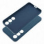 Samsung Galaxy S24 FE Coque Silicone Mag Cover MagSAFE  Bleu