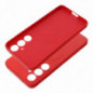 Samsung Galaxy S24 FE Coque Silicone Mag Cover MagSAFE  Rouge