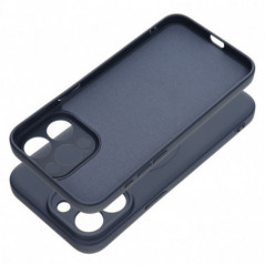 Apple iPhone 16 Pro Max Coque Silicone Mag Cover MagSAFE  Titane bleu