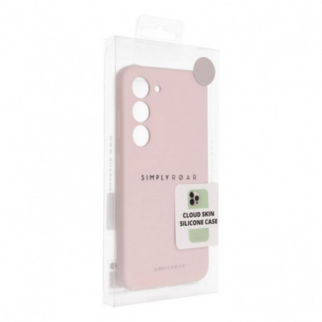 Samsung Galaxy S24 FE Coque Roar Cloud-Skin Rose clair