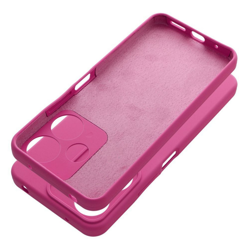 XIAOMI Redmi 13 4G Coque Silicone 2mm Rose