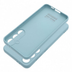Samsung Galaxy S24 FE Coque Roar Space Monochromatique, Élégant  Bleu ciel