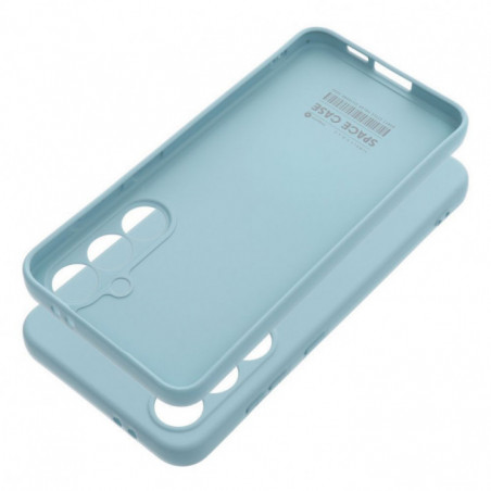 Samsung Galaxy S24 FE Coque Roar Space Monochromatique, Élégant  Bleu ciel