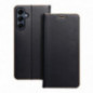 Samsung Galaxy A16 Portefeuilles LUNA Book Gold Élégant  Noir