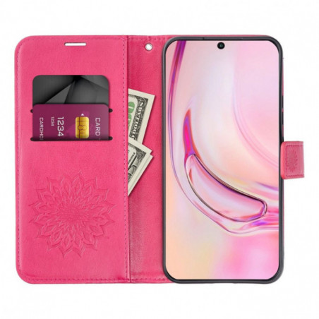 Samsung Galaxy A16 Portefeuilles MEZZO Book Magenta