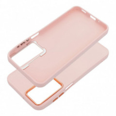 Samsung Galaxy A16 Coque FRAME Élégant  Rose poudré