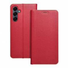 Samsung Galaxy A16 Portefeuilles LUNA Book Gold Élégant  Rouge