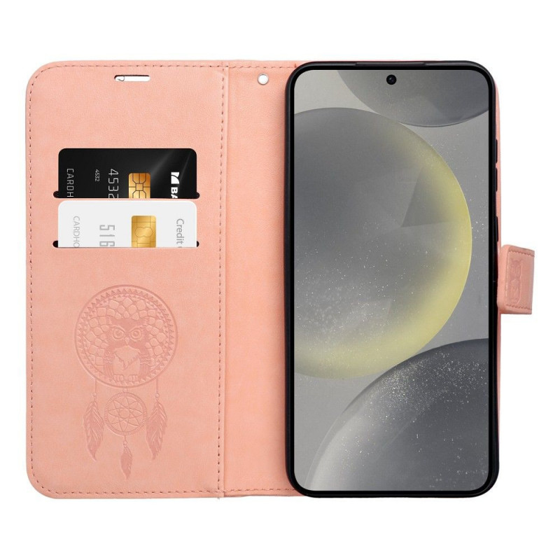 Samsung Galaxy A16 Portefeuilles MEZZO Book Pêche clair