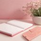 Samsung Galaxy A16 Portefeuilles MEZZO Book Pêche clair