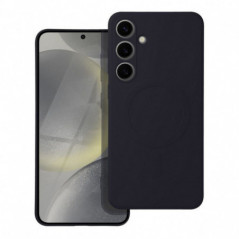 Samsung Galaxy S25 Coque Silicone Mag Cover MagSAFE  Noir
