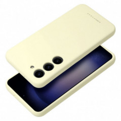 Samsung Galaxy S25 Coque Roar Cloud-Skin Jaune clair