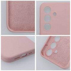 Samsung Galaxy S25 Coque Silicone 2mm Rose sable