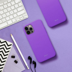 Samsung Galaxy S25 Coque Roar Colorful Jelly Violet (Purple)