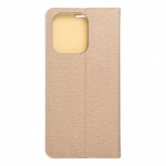 XIAOMI Redmi Note 13 4G Portefeuilles LUNA Book Gold Élégant  Or