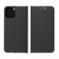 Apple iPhone 16 Portefeuilles LUNA Book Carbon Fibre de carbone, Élégant  Noir