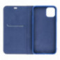 Apple iPhone 16 Portefeuilles LUNA Book Carbon Fibre de carbone, Élégant  Bleu