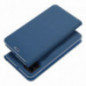 Apple iPhone 16 Portefeuilles LUNA Book Carbon Fibre de carbone, Élégant  Bleu