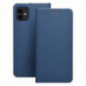 Apple iPhone 16 Portefeuilles LUNA Book Carbon Fibre de carbone, Élégant  Bleu