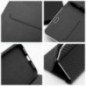 Apple iPhone 16 Plus Portefeuilles LUNA Book Carbon Fibre de carbone, Élégant  Noir