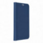 Apple iPhone 16 Plus Portefeuilles LUNA Book Carbon Fibre de carbone, Élégant  Bleu