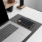 Apple iPhone 16 Portefeuilles LUNA Book Gold Élégant  Noir