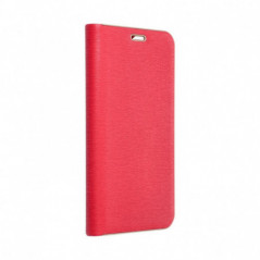 Apple iPhone 16 Portefeuilles LUNA Book Gold Élégant  Rouge