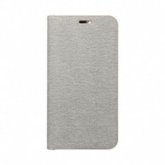 Apple iPhone 16 Portefeuilles LUNA Book Gold Élégant  Argenté