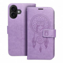 Apple iPhone 16 Portefeuilles MEZZO Book Capteurs de rêve  Violet (Purple)