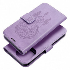 Apple iPhone 16 Pro Portefeuilles MEZZO Book Capteurs de rêve  Violet (Purple)