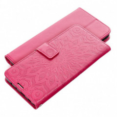 Apple iPhone 16 Plus Portefeuilles MEZZO Book Mandala  Magenta