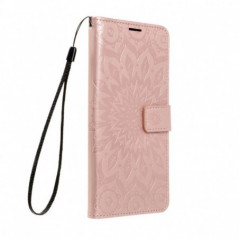 Apple iPhone 16 Plus Portefeuilles MEZZO Book Mandala  Or rose