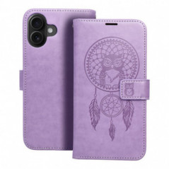 Apple iPhone 16 Plus Portefeuilles MEZZO Book Capteurs de rêve  Violet (Purple)