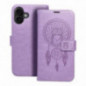 Apple iPhone 16 Plus Portefeuilles MEZZO Book Capteurs de rêve  Violet (Purple)