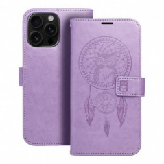Apple iPhone 16 Pro Max Portefeuilles MEZZO Book Capteurs de rêve  Violet (Purple)
