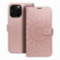 Apple iPhone 16 Pro Max Portefeuilles MEZZO Book Mandala  Or rose