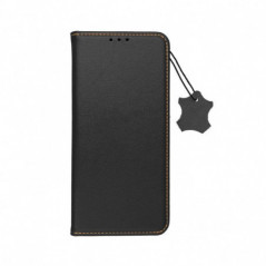 Apple iPhone 16 Portefeuilles Leather case SMART PRO Élégant  Noir