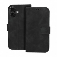 Apple iPhone 16 Portefeuilles TENDER Book Noir