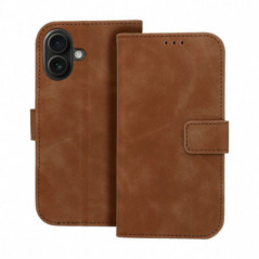 Apple iPhone 16 Portefeuilles TENDER Book Brun